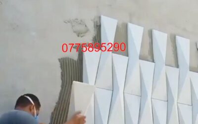 GẠCH 3D ỐP TƯỜNG SHOWROOM ĐẸP, CHUYÊN NGHIỆP VÀ ẤN TƯỢNG ⭐⭐⭐⭐⭐