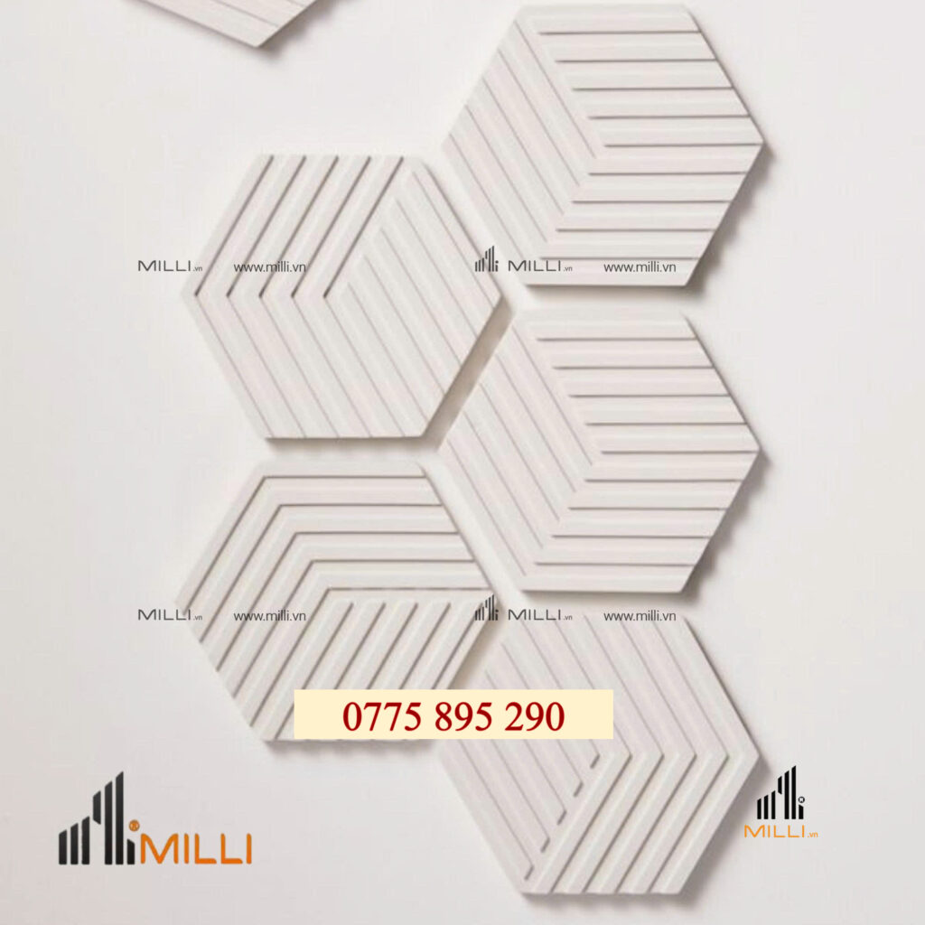 GẠCH 3D BÊ TÔNG XI MĂNG TRANG TRÍ ỐP LÁT TƯỜNG MILLI GIÁ RẺ HCM BÌNH DƯƠNG