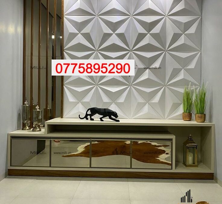 GẠCH LỒI LÕM 3D MẪU MỚI 2026: 30+ THIẾT KẾ DẪN ĐẦU XU HƯỚNG ⭐⭐⭐⭐⭐