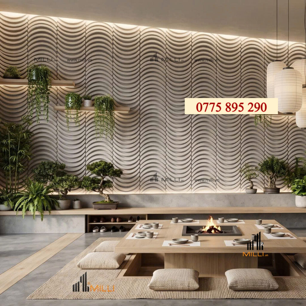 GẠCH BÔNG GIÓ GẠCH TRANG TRÍ 3D BÊ TÔNG ỐP LÁT TRANG TRÍ MILLI GIÁ RẺ HỒ CHÍ MINH BÌNH DƯƠNG VIỆT NAM