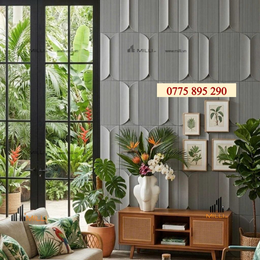 GẠCH BÔNG GIÓ GẠCH TRANG TRÍ 3D BÊ TÔNG ỐP LÁT TRANG TRÍ MILLI GIÁ RẺ HỒ CHÍ MINH BÌNH DƯƠNG VIỆT NAM