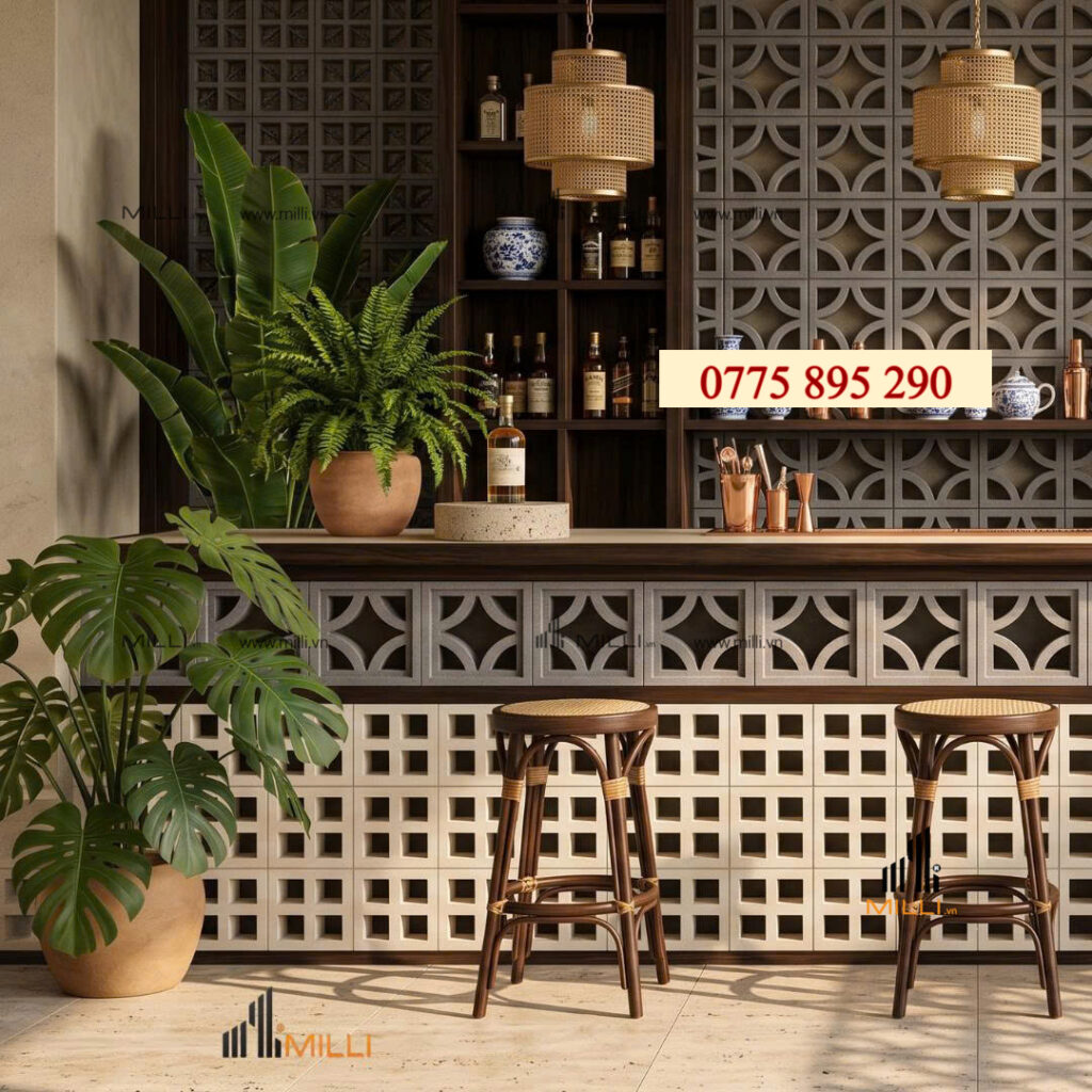 GẠCH BÔNG GIÓ GẠCH TRANG TRÍ 3D BÊ TÔNG ỐP LÁT TRANG TRÍ MILLI GIÁ RẺ HỒ CHÍ MINH BÌNH DƯƠNG VIỆT NAM (25)