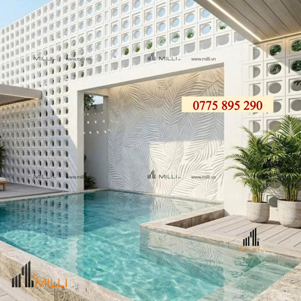 GẠCH BÔNG GIÓ GẠCH TRANG TRÍ 3D BÊ TÔNG ỐP LÁT TRANG TRÍ MILLI GIÁ RẺ HỒ CHÍ MINH BÌNH DƯƠNG VIỆT NAM