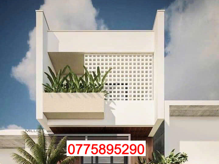 GẠCH BÔNG GIÓ MÀU TRẮNG - LÀM VÁCH TƯỜNG TRANG TRÍ GIÁ RẺ HCM - MILLI