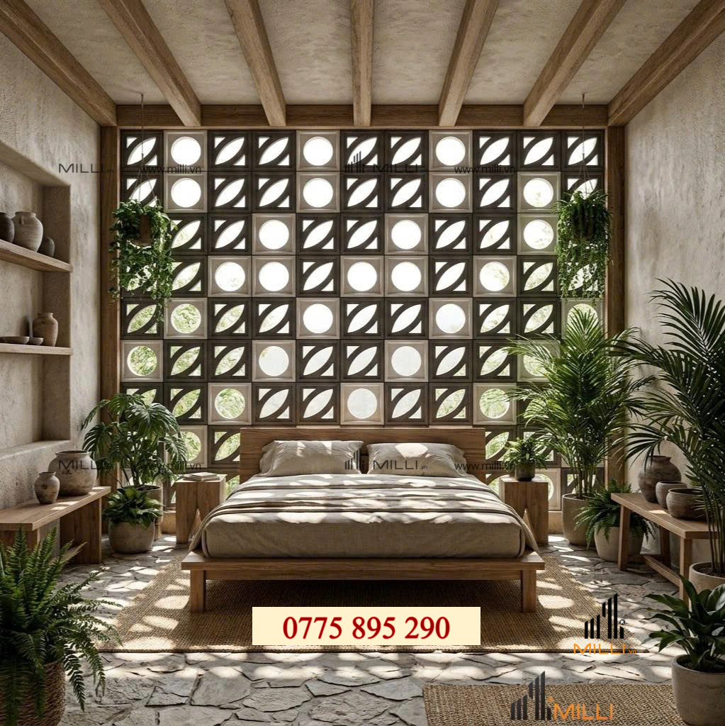 GẠCH BÔNG GIÓ TRANG TRÍ ỐP LÁT GIÁ RẺ MILLI HỒ CHÍ MINH BÌNH DƯƠNG VIỆT NAM