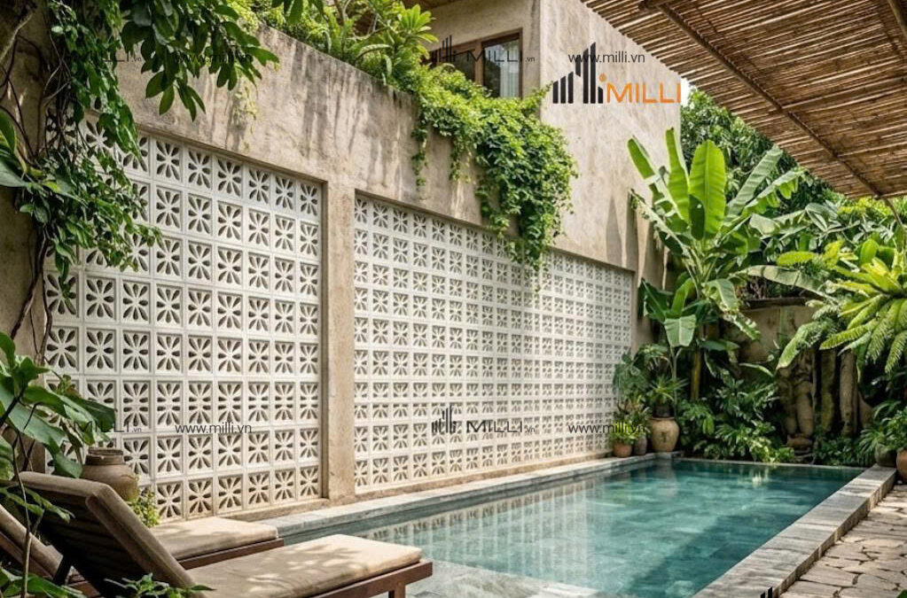 GẠCH BÔNG GIÓ TRANG TRÍ ỐP LÁT GIÁ RẺ MILLI HỒ CHÍ MINH BÌNH DƯƠNG VIỆT NAM