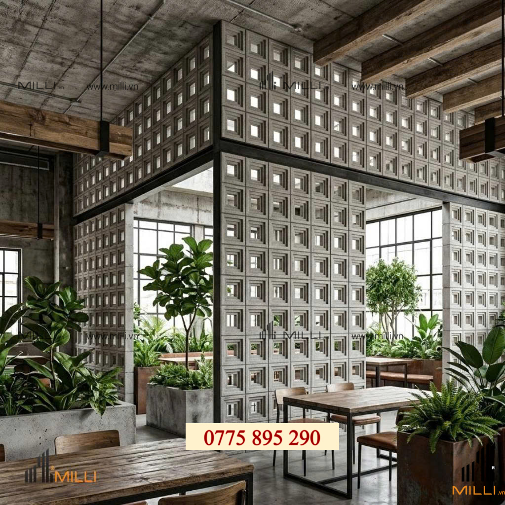 GẠCH BÔNG GIÓ TRANG TRÍ ỐP LÁT GIÁ RẺ MILLI HỒ CHÍ MINH BÌNH DƯƠNG VIỆT NAM