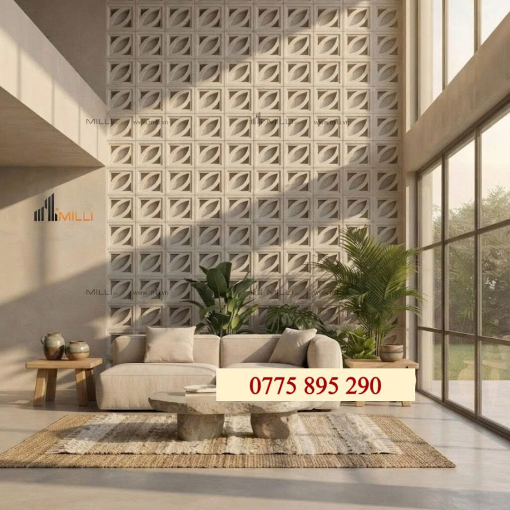 GẠCH BÔNG GIÓ TRANG TRÍ ỐP LÁT MILLI GIÁ RẺ HỒ CHÍ MINH BÌNH DƯƠNG