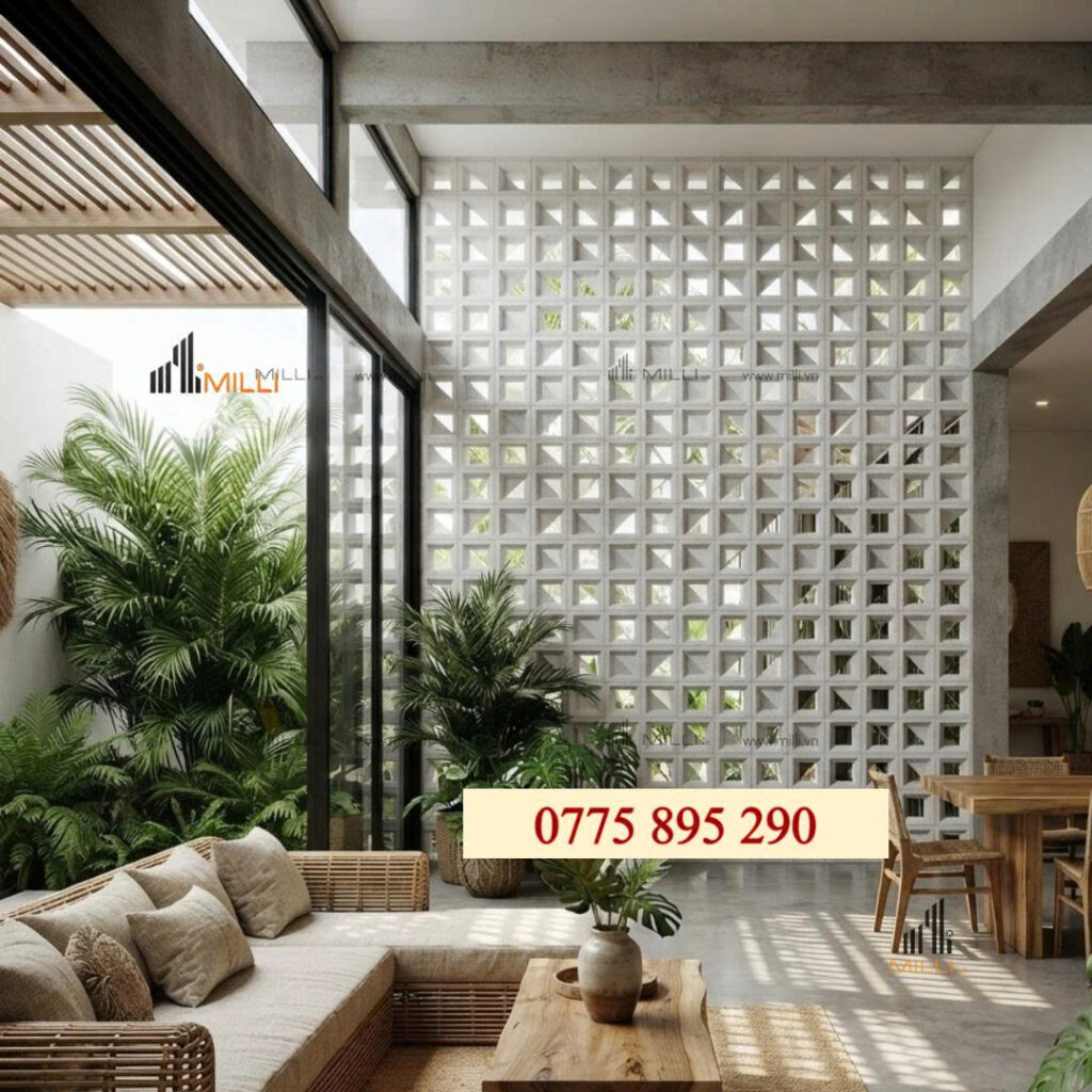 GẠCH BÔNG GIÓ TRANG TRÍ ỐP LÁT MILLI GIÁ RẺ HỒ CHÍ MINH BÌNH DƯƠNG