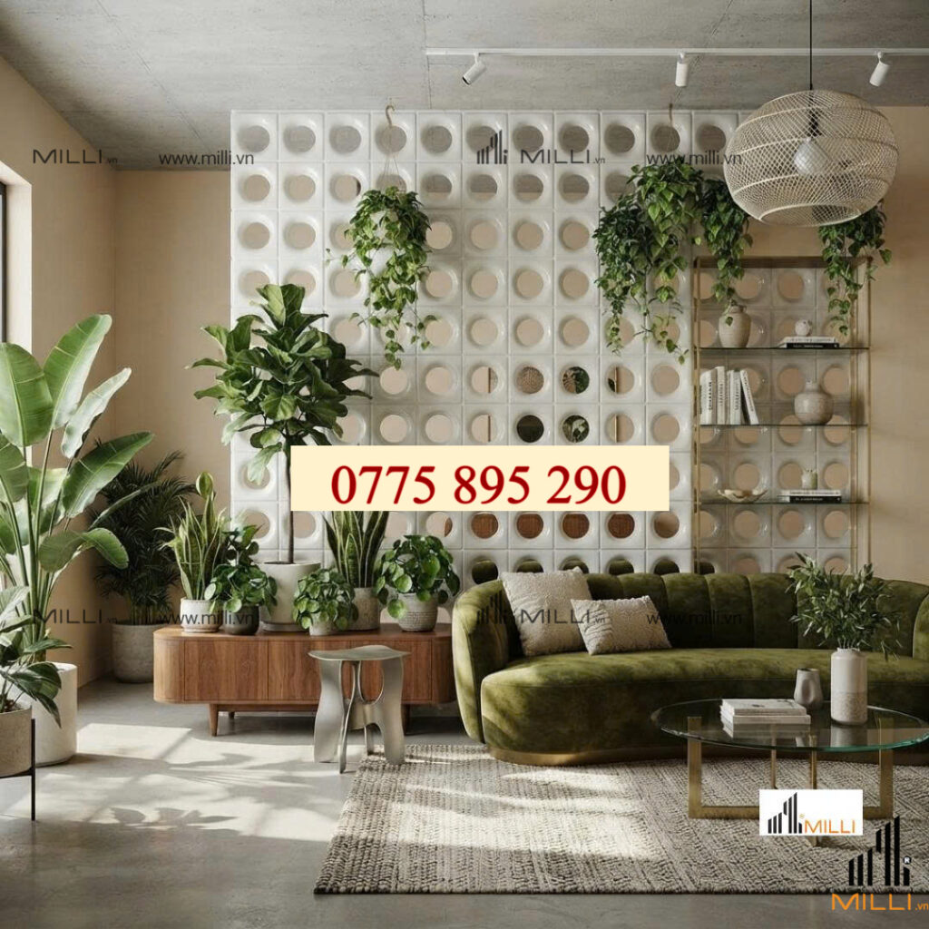 GẠCH BÔNG GIÓ TRANG TRÍ ỐP LÁT MILLI GIÁ RẺ HỒ CHÍ MINH BÌNH DƯƠNG