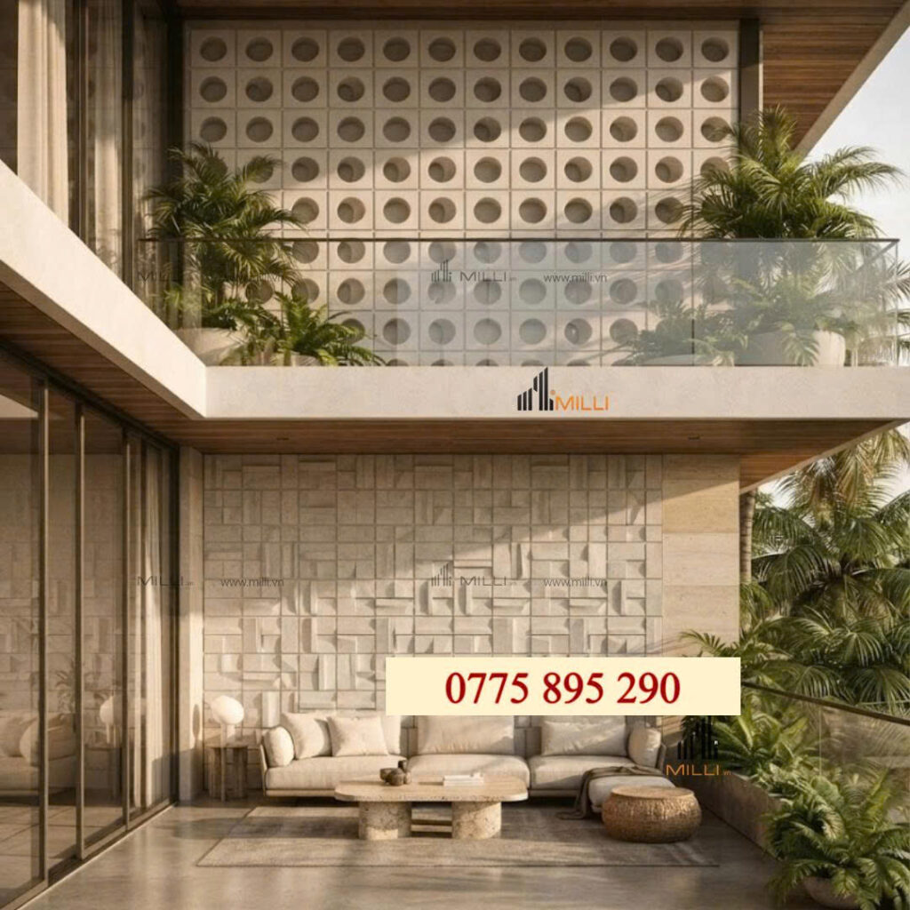 GẠCH BÔNG GIÓ TRANG TRÍ ỐP LÁT MILLI GIÁ RẺ HỒ CHÍ MINH BÌNH DƯƠNG