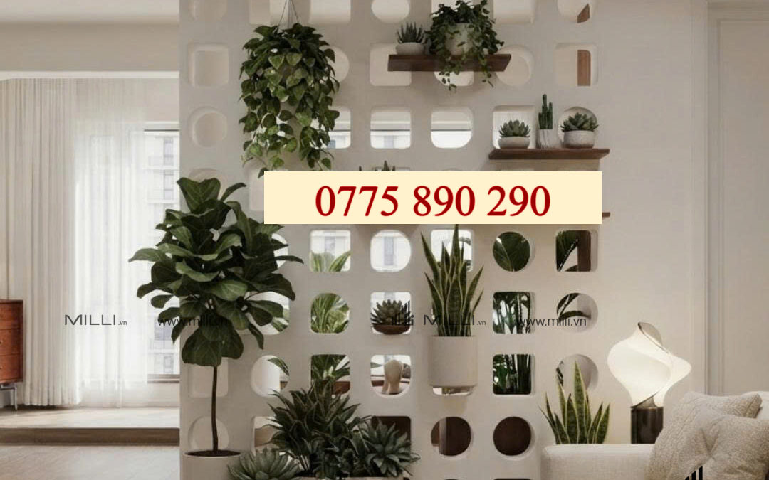 GẠCH BÔNG GIÓ TRANG TRÍ ỐP LÁT MILLI GIÁ RẺ HỒ CHÍ MINH BÌNH DƯƠNG