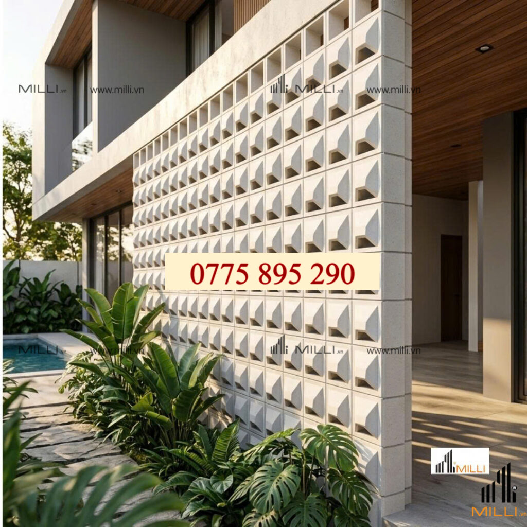 GẠCH BÔNG GIÓ TRANG TRÍ ỐP LÁT MILLI GIÁ RẺ HỒ CHÍ MINH BÌNH DƯƠNG