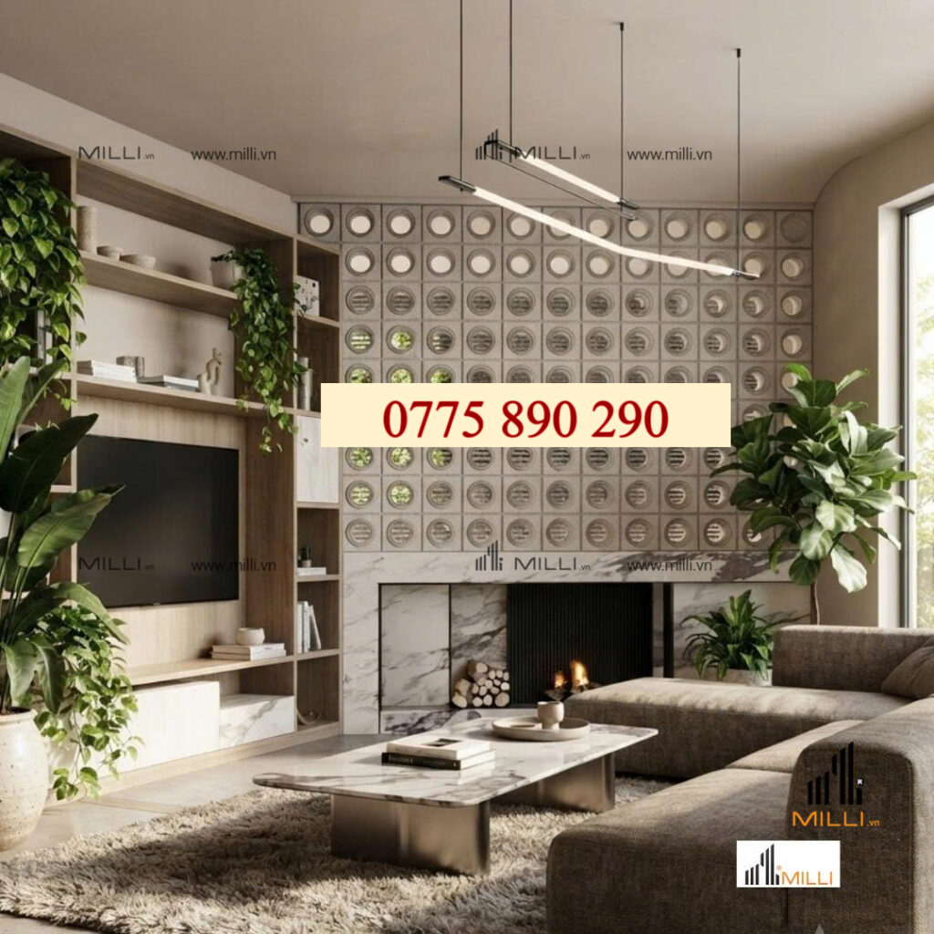 GẠCH BÔNG GIÓ TRANG TRÍ ỐP LÁT MILLI GIÁ RẺ HỒ CHÍ MINH BÌNH DƯƠNG