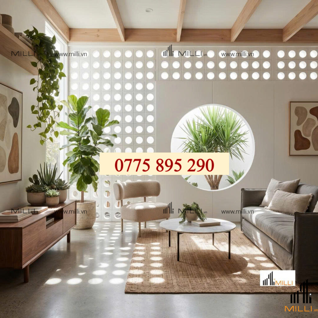 GẠCH BÔNG GIÓ TRANG TRÍ ỐP LÁT MILLI GIÁ RẺ HỒ CHÍ MINH BÌNH DƯƠNG
