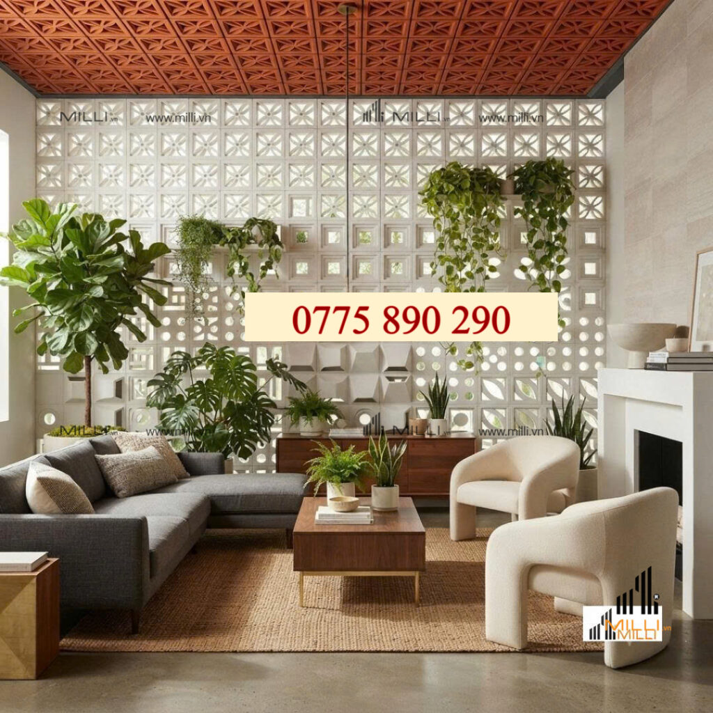 GẠCH BÔNG GIÓ TRANG TRÍ ỐP LÁT MILLI GIÁ RẺ HỒ CHÍ MINH BÌNH DƯƠNG