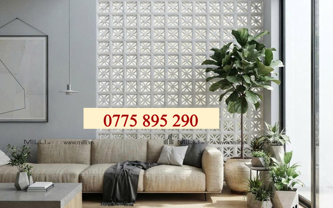 GẠCH BÔNG GIÓ TRANG TRÍ ỐP LÁT MILLI GIÁ RẺ HỒ CHÍ MINH BÌNH DƯƠNG