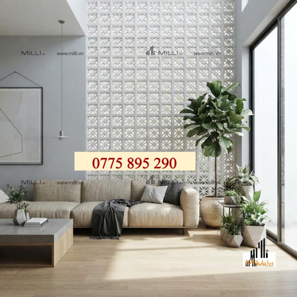 GẠCH BÔNG GIÓ TRANG TRÍ ỐP LÁT MILLI GIÁ RẺ HỒ CHÍ MINH BÌNH DƯƠNG