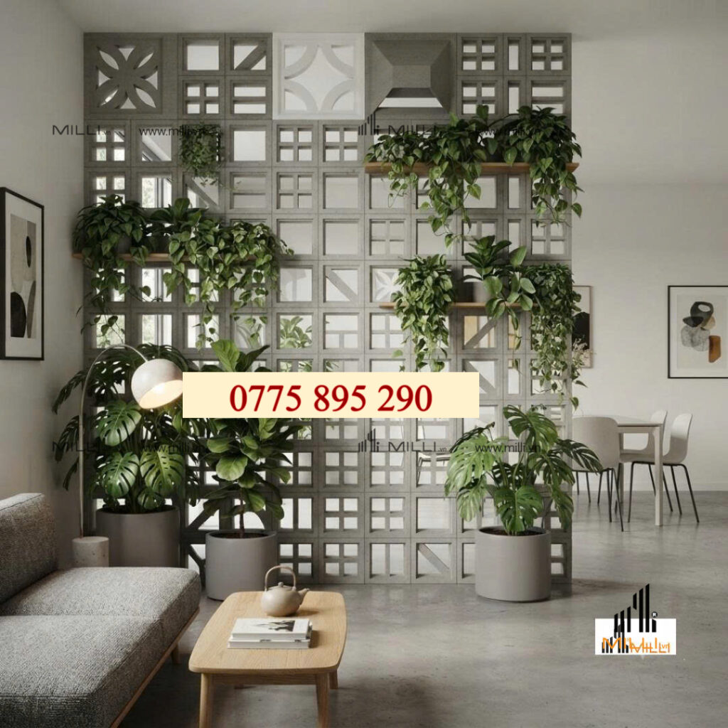 GẠCH BÔNG GIÓ TRANG TRÍ ỐP LÁT MILLI GIÁ RẺ HỒ CHÍ MINH BÌNH DƯƠNG