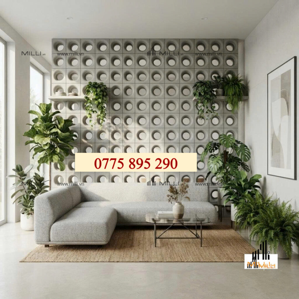 GẠCH BÔNG GIÓ TRANG TRÍ ỐP LÁT MILLI GIÁ RẺ HỒ CHÍ MINH BÌNH DƯƠNG