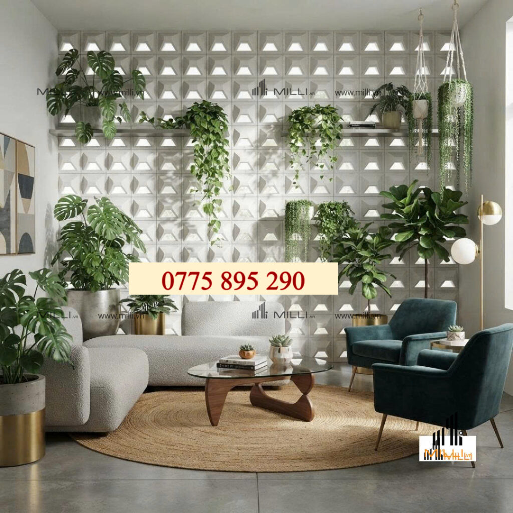 GẠCH BÔNG GIÓ TRANG TRÍ ỐP LÁT MILLI GIÁ RẺ HỒ CHÍ MINH BÌNH DƯƠNG