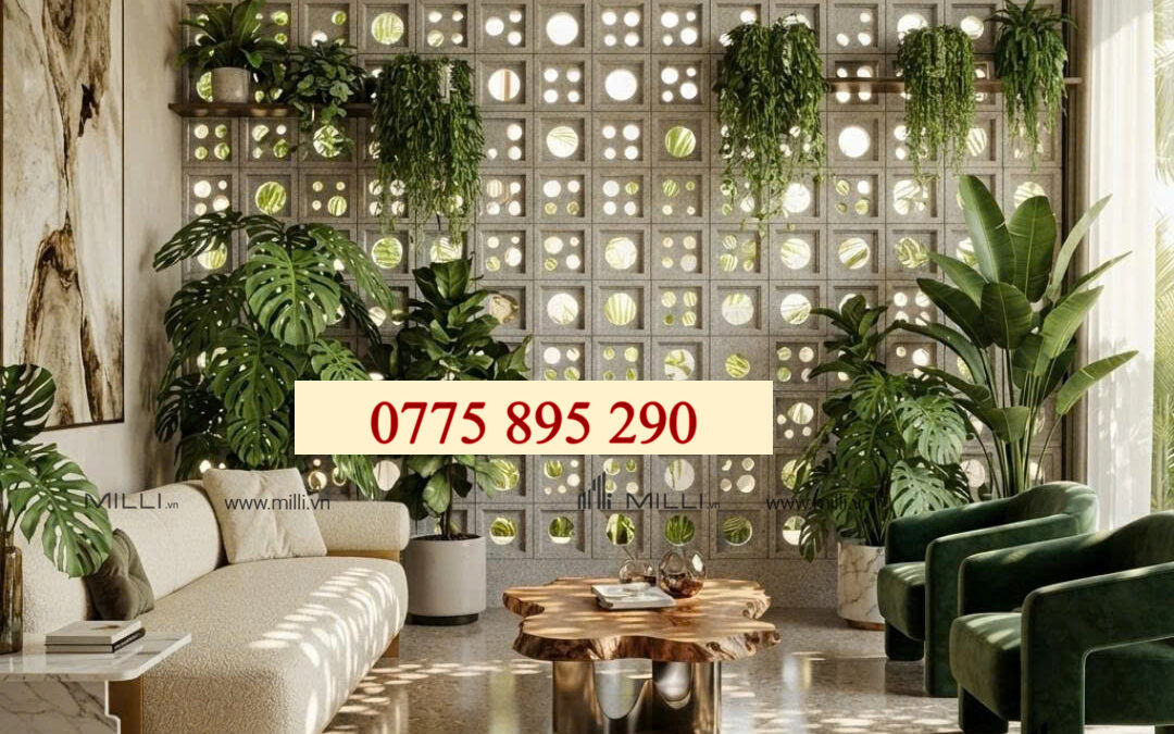 GẠCH BÔNG GIÓ TRANG TRÍ ỐP LÁT MILLI GIÁ RẺ HỒ CHÍ MINH BÌNH DƯƠNG