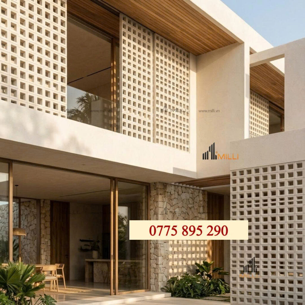 GẠCH BÔNG GIÓ TRANG TRÍ ỐP LÁT MILLI GIÁ RẺ HỒ CHÍ MINH BÌNH DƯƠNG