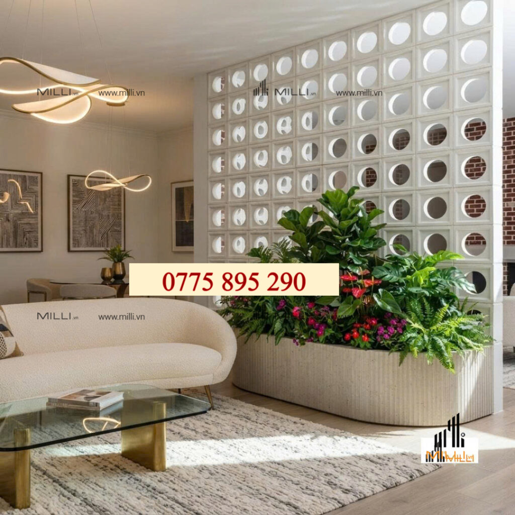 GẠCH BÔNG GIÓ TRANG TRÍ ỐP LÁT MILLI GIÁ RẺ HỒ CHÍ MINH BÌNH DƯƠNG