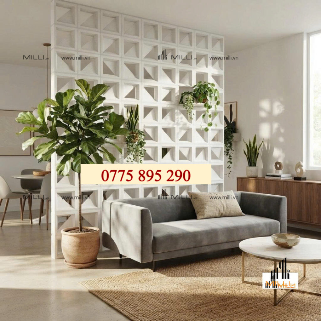 GẠCH BÔNG GIÓ TRANG TRÍ ỐP LÁT MILLI GIÁ RẺ HỒ CHÍ MINH BÌNH DƯƠNG