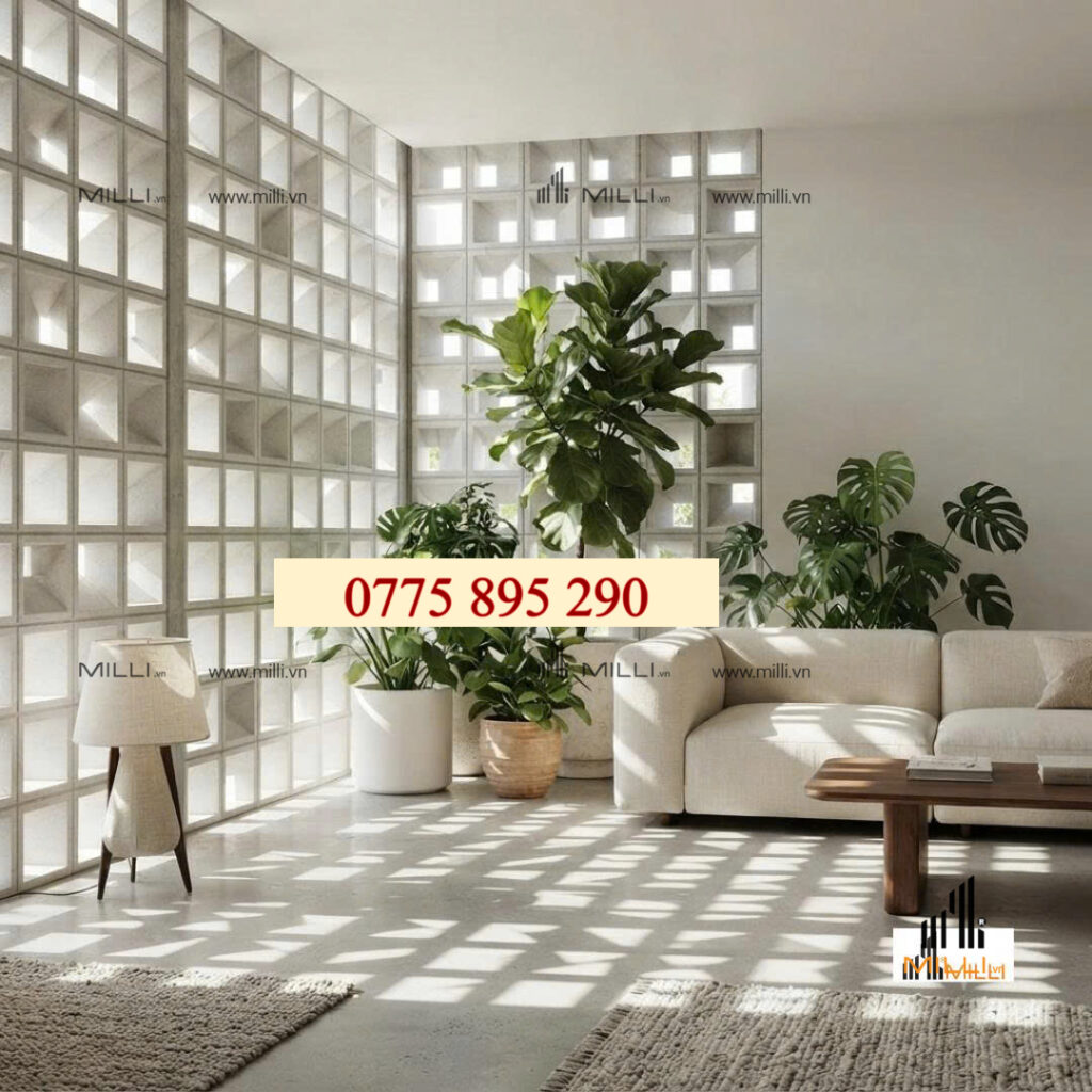 GẠCH BÔNG GIÓ TRANG TRÍ ỐP LÁT MILLI GIÁ RẺ HỒ CHÍ MINH BÌNH DƯƠNG