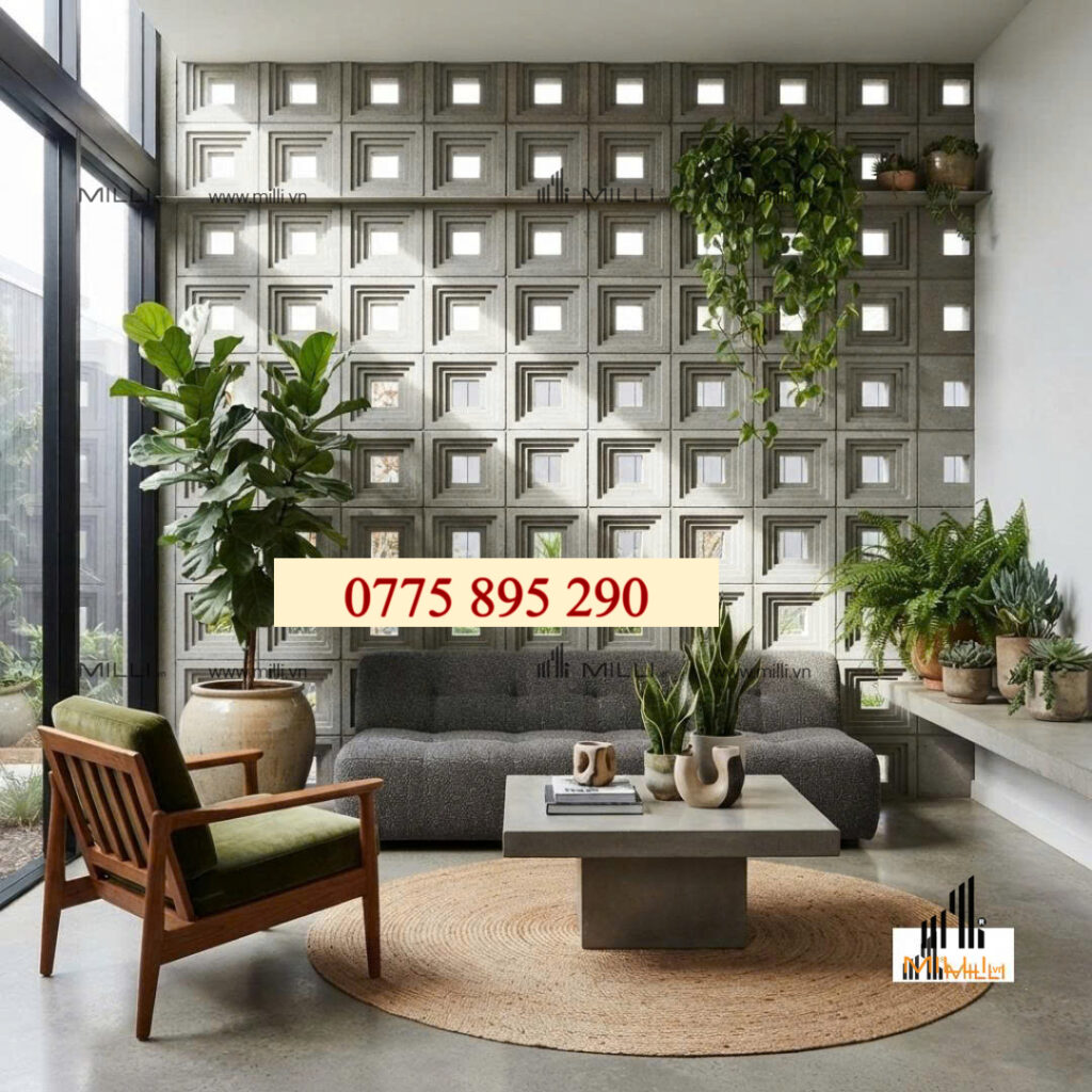 GẠCH BÔNG GIÓ TRANG TRÍ ỐP LÁT MILLI GIÁ RẺ HỒ CHÍ MINH BÌNH DƯƠNG
