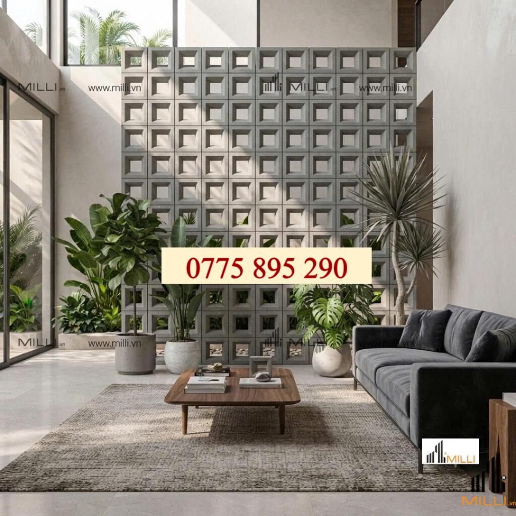 GẠCH BÔNG GIÓ TRANG TRÍ ỐP LÁT MILLI GIÁ RẺ HỒ CHÍ MINH BÌNH DƯƠNG