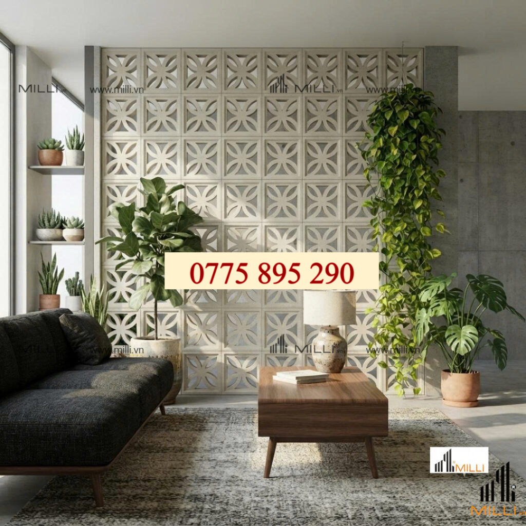 GẠCH BÔNG GIÓ TRANG TRÍ ỐP LÁT MILLI GIÁ RẺ HỒ CHÍ MINH BÌNH DƯƠNG