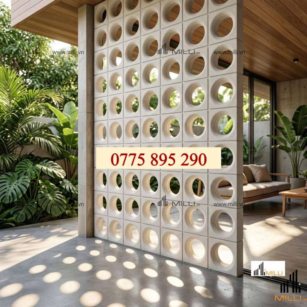 GẠCH BÔNG GIÓ TRANG TRÍ ỐP LÁT MILLI GIÁ RẺ HỒ CHÍ MINH BÌNH DƯƠNG