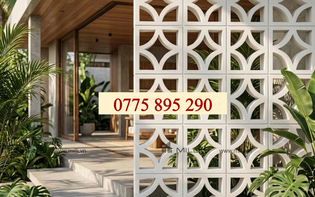 GẠCH BÔNG GIÓ TRANG TRÍ ỐP LÁT MILLI GIÁ RẺ HỒ CHÍ MINH BÌNH DƯƠNG
