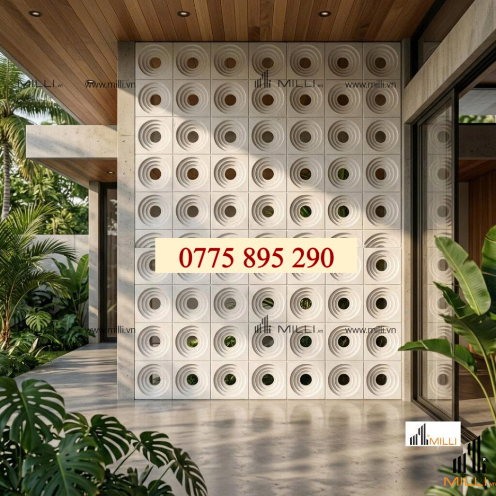 GẠCH BÔNG GIÓ TRANG TRÍ ỐP LÁT MILLI GIÁ RẺ HỒ CHÍ MINH BÌNH DƯƠNG