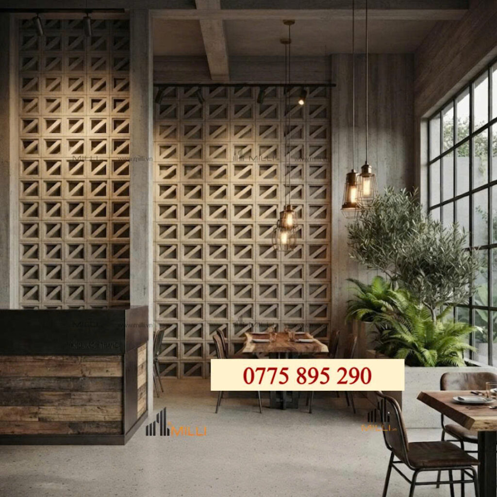 GẠCH BÔNG GIÓ TRANG TRÍ ỐP LÁT MILLI GIÁ RẺ HỒ CHÍ MINH BÌNH DƯƠNG