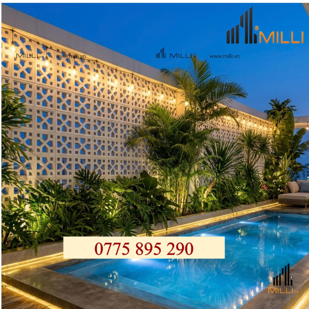 GẠCH BÔNG GIÓ XI MĂNG MILLI GIÁ RẺ HCM
