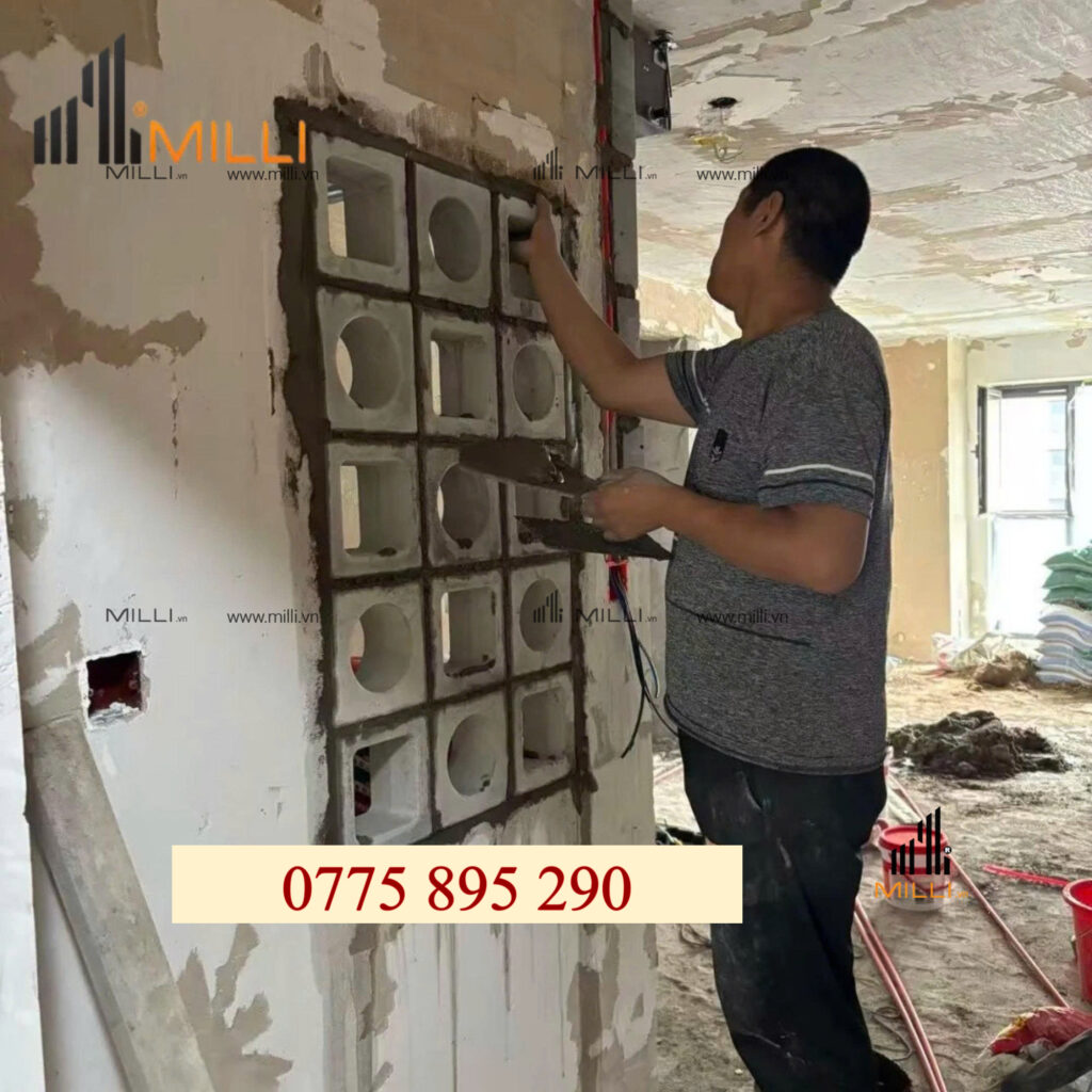 GẠCH BÔNG GIÓ XI MĂNG MILLI GIÁ RẺ HCM