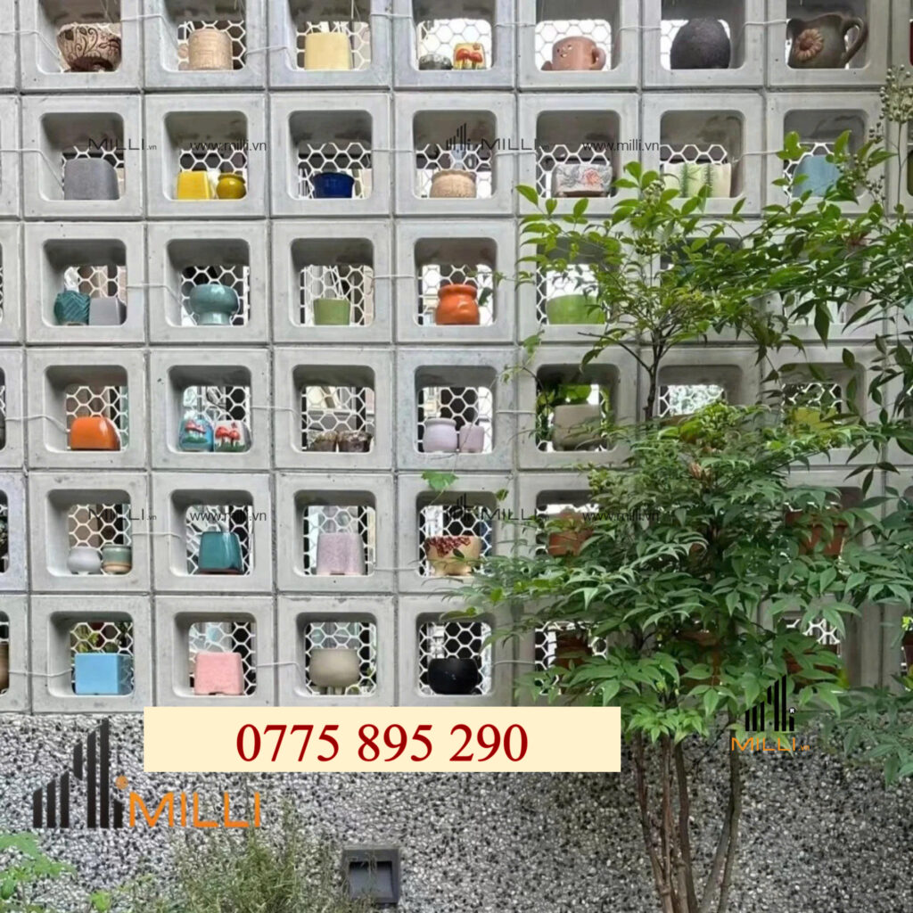 GẠCH BÔNG GIÓ XI MĂNG MILLI GIÁ RẺ HCM