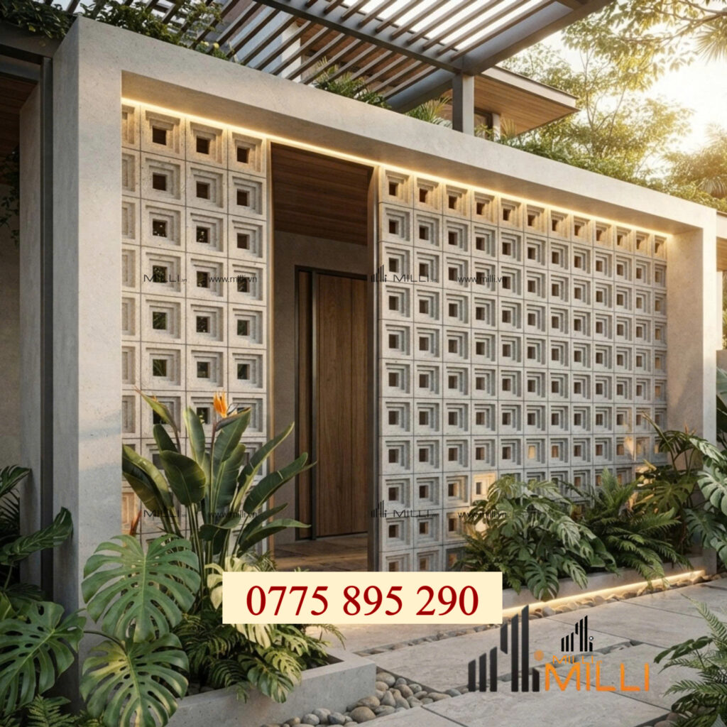 GẠCH BÔNG GIÓ XI MĂNG MILLI GIÁ RẺ HCM