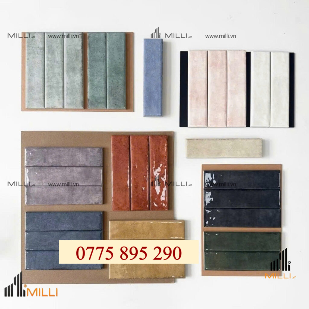 GẠCH TRANG TRÍ 3D ỐP LÁT TRANG TRÍ TƯỜNG GIÁ RẺ MILLI HCM BÌNH DƯƠNG