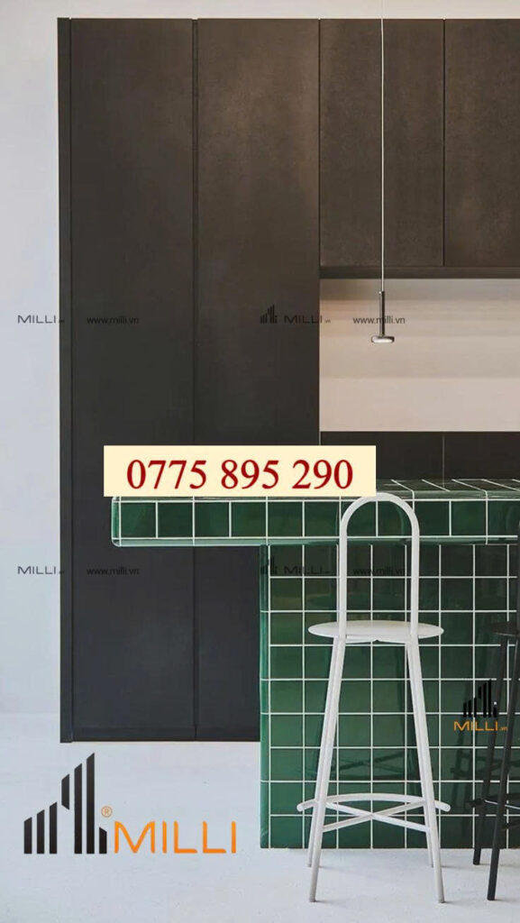 GẠCH GỐM CERAMIC MÀU XANH TRANG TRÍ ÔP LÁT TƯỜNG MILLI GIÁ RẺ HCM (2)
