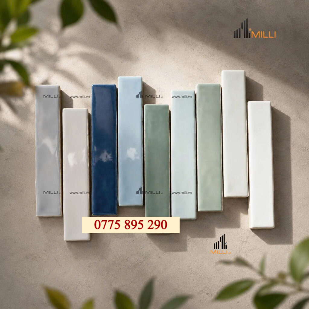 GẠCH GỐM THỦ CÔNG CERAMIC HANDMADE TRANG TRÍ ỐP LÁT MILLI GIÁ RẺ HỒ CHÍ MINH BÌNH DƯƠNG VIỆT NAM