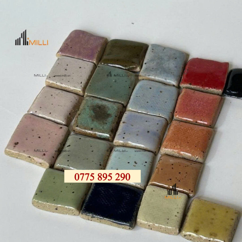 GẠCH GỐM THỦ CÔNG CERAMIC HANDMADE TRANG TRÍ ỐP LÁT MILLI GIÁ RẺ HỒ CHÍ MINH BÌNH DƯƠNG VIỆT NAM (16)