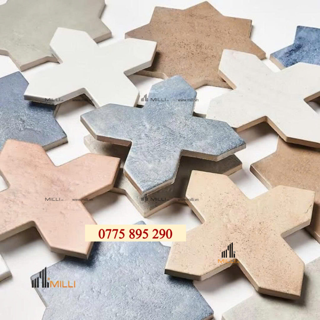 GẠCH GỐM THỦ CÔNG CERAMIC HANDMADE TRANG TRÍ ỐP LÁT MILLI GIÁ RẺ HỒ CHÍ MINH BÌNH DƯƠNG VIỆT NAM (29)