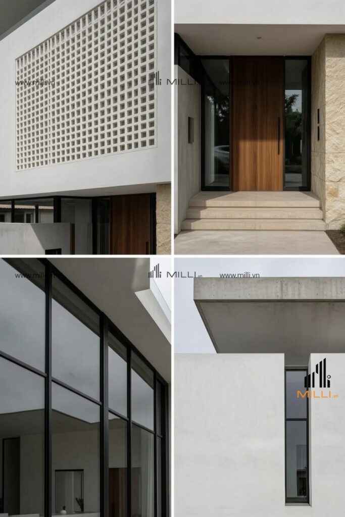 GẠCH THÔNG GIÓ Ô VUÔNG MINI GIÁ RẺ MILLI TILES