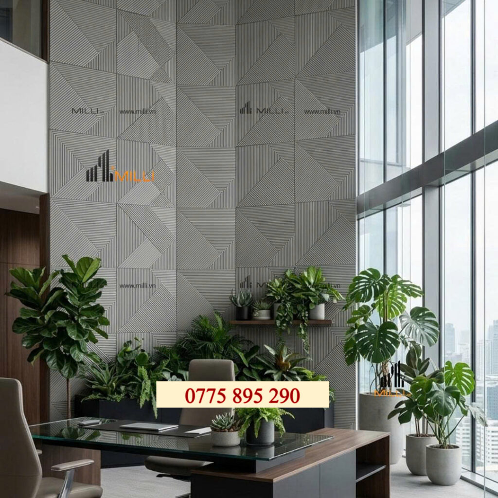 GẠCH TRANG TRÍ 3D BÊ TÔNG GIÁ RẺ HCM, BÌNH DƯƠNG MILLI