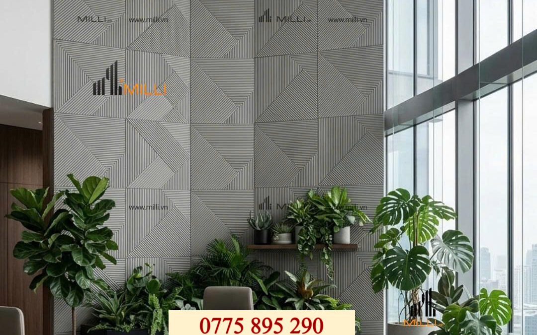 GẠCH TRANG TRÍ 3D BÊ TÔNG GIÁ RẺ HCM, BÌNH DƯƠNG MILLI