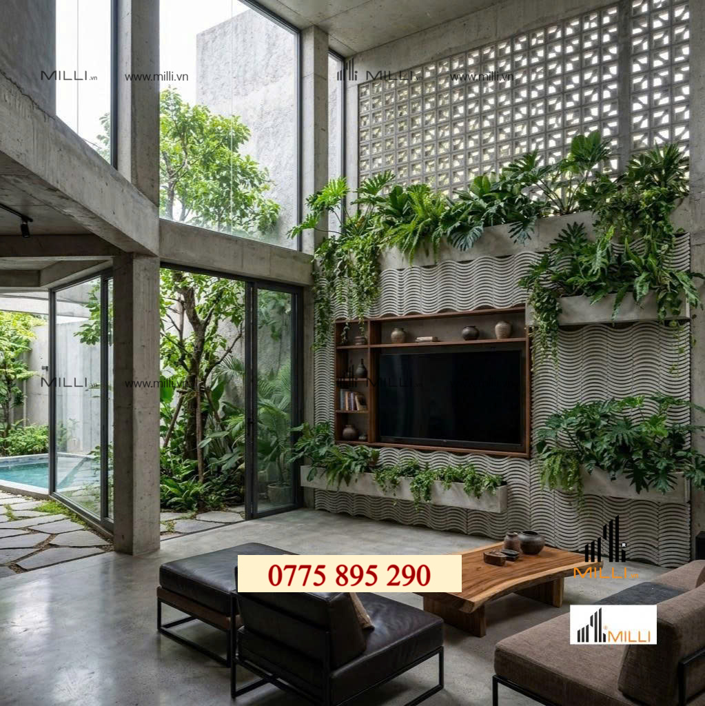 GẠCH TRANG TRÍ 3D BÊ TÔNG TRANG TRÍ ỐP LÁT MILLI GIÁ RẺ HÔD CHÍ MINH BÌNH DƯƠNG VIỆT NAM
